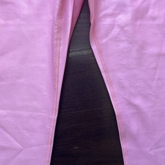 CARBON38 High Rise 7/8 Leggings Metallic Takara Shine Wide Waistband Stretch XS - Picture 6 of 6